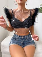 Топ со стразами BL20947 Купить в интернет-магазине cn.juliana.su